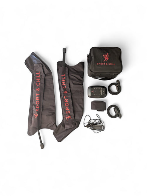 Bottes de pressothérapie 8 chambres de compression